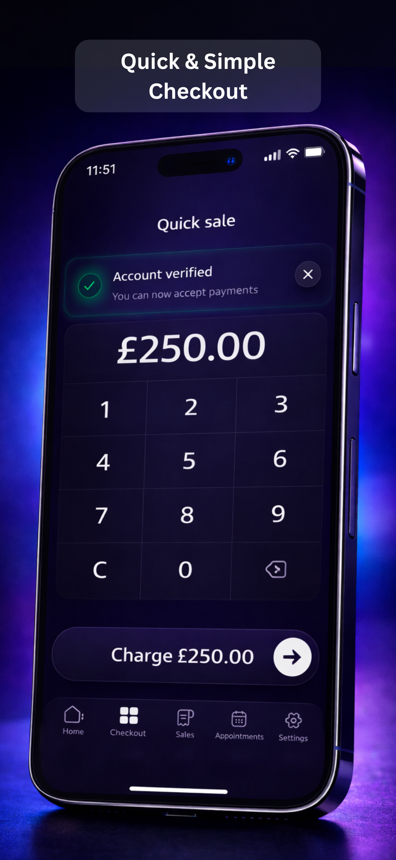 Quick and simple checkout in Y-POS